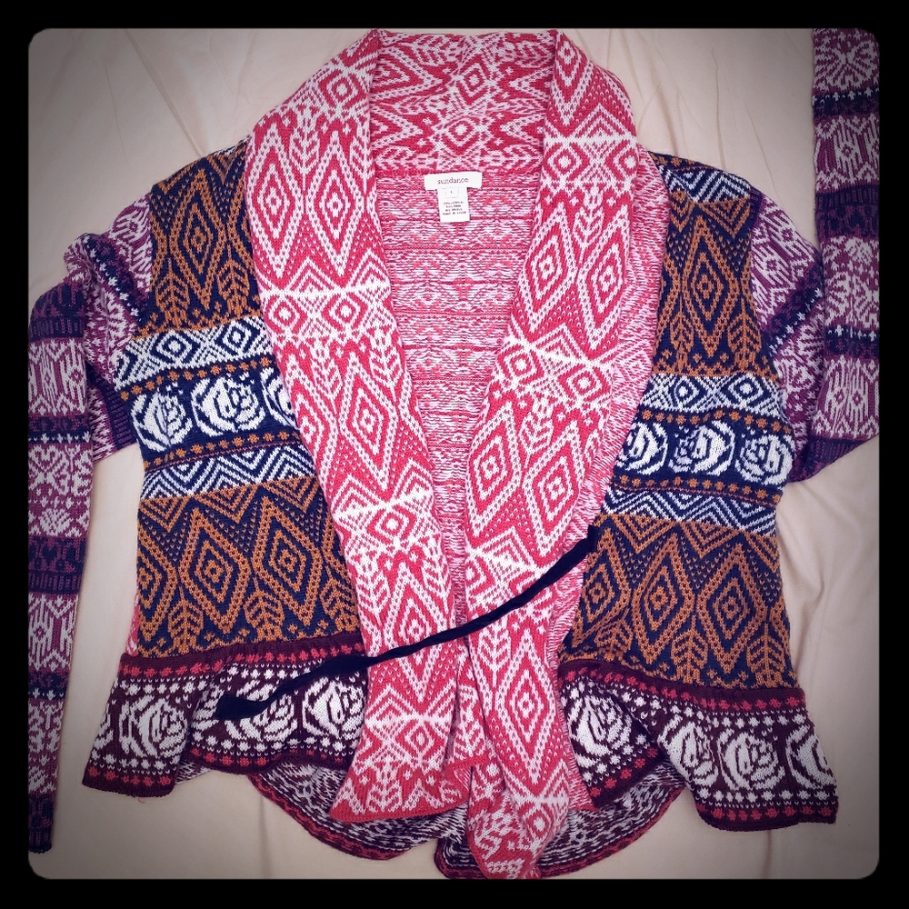 Sundance Cardigan Size L *with flaw*